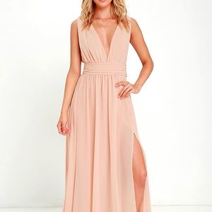 Lulus bridesmaid dress